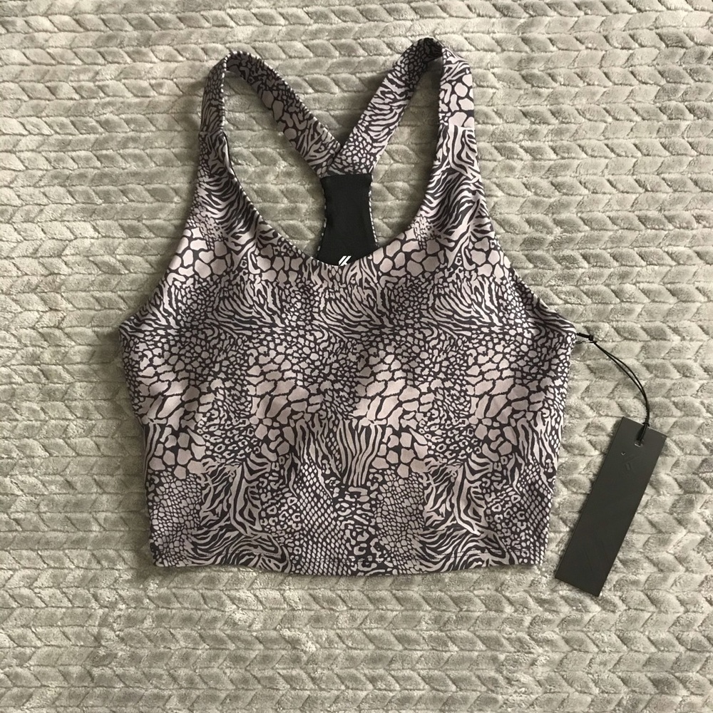 Kyodan | Printed Peached Jersey Bra Top